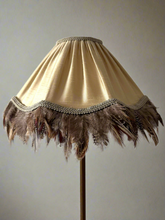 Load image into Gallery viewer, SCALLOPED HETTY FEATHER SHADES - James Hare silk