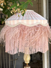 Load image into Gallery viewer, TIFFANY DORIS LAMPSHADE - Chelsea Textiles Pink Gingham