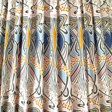 Load image into Gallery viewer, TRADITIONAL GATHERED LAMPSHADE - Liberty Ianthe Blue