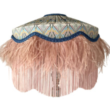 Load image into Gallery viewer, TIFFANY DORIS LAMPSHADE - Liberty Ianthe blue
