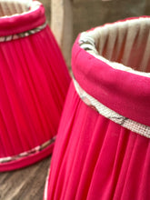 Load image into Gallery viewer, TRADITIONAL GATHERED LAMPSHADES - Liberty Tana Lawn & Bertioli at Thyme Cherry Blossom