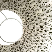 Load image into Gallery viewer, TRADITIONAL GATHERED LAMPSHADE - Miss Green Floral Indian Block Print