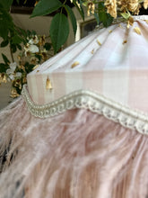 Load image into Gallery viewer, TIFFANY DORIS LAMPSHADE - Chelsea Textiles Pink Gingham