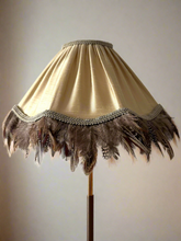 Load image into Gallery viewer, SCALLOPED HETTY FEATHER SHADES - James Hare silk