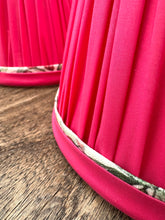 Load image into Gallery viewer, TRADITIONAL GATHERED LAMPSHADES - Liberty Tana Lawn & Bertioli at Thyme Cherry Blossom