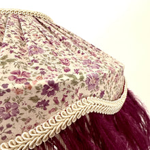Load image into Gallery viewer, TIFFANY DORIS LAMPSHADE - Japanese mauve floral
