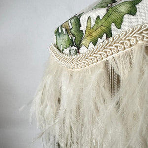TIFFANY DORIS LAMPSHADE - Bertioli at Thyme Oak Leaf