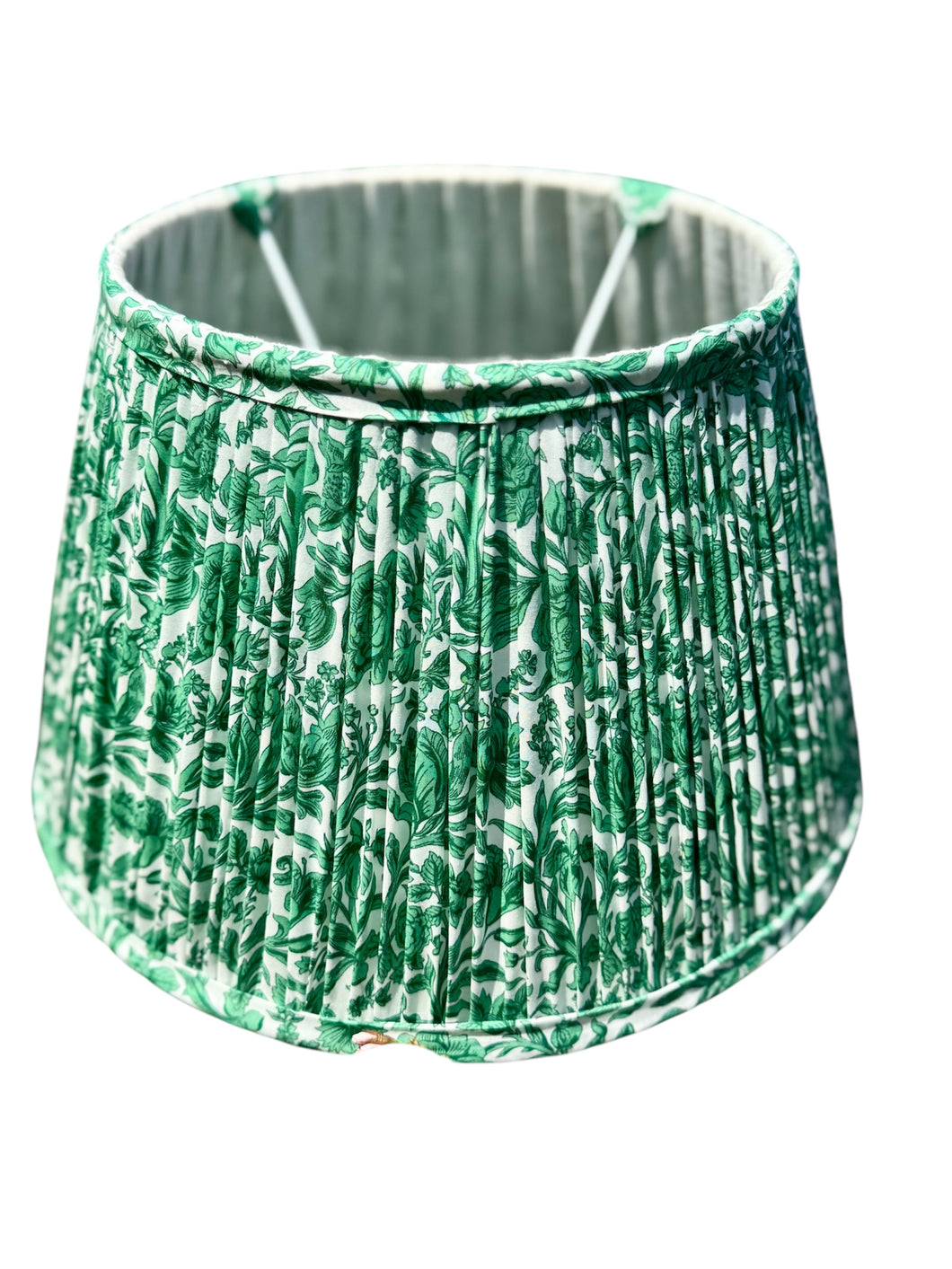 TRADITIONAL GATHERED LAMPSHADES - Liberty Floral Fabric