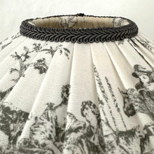 Load image into Gallery viewer, TIFFANY DORIS LAMPSHADE - Grey Toile
