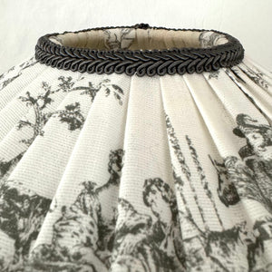 TIFFANY DORIS LAMPSHADE - Grey Toile