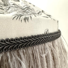 Load image into Gallery viewer, TIFFANY DORIS LAMPSHADE - Grey Toile
