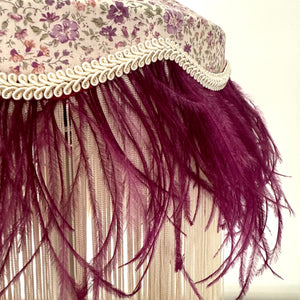 TIFFANY DORIS LAMPSHADE - Japanese mauve floral