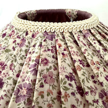 Load image into Gallery viewer, TIFFANY DORIS LAMPSHADE - Japanese mauve floral
