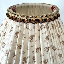 Load image into Gallery viewer, SCALLOPED HETTY FEATHER LAMPSHADE - Japanese Floral
