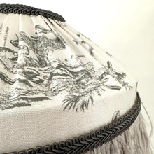 Load image into Gallery viewer, TIFFANY DORIS LAMPSHADE - Grey Toile
