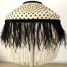Load image into Gallery viewer, TIFFANY DORIS LAMPSHADE - Cream with Black Polka Dot
