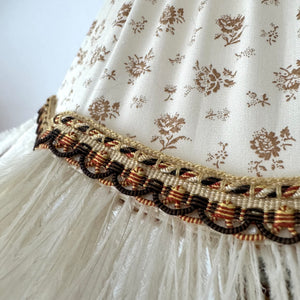 SCALLOPED HETTY FEATHER LAMPSHADE - Japanese Floral