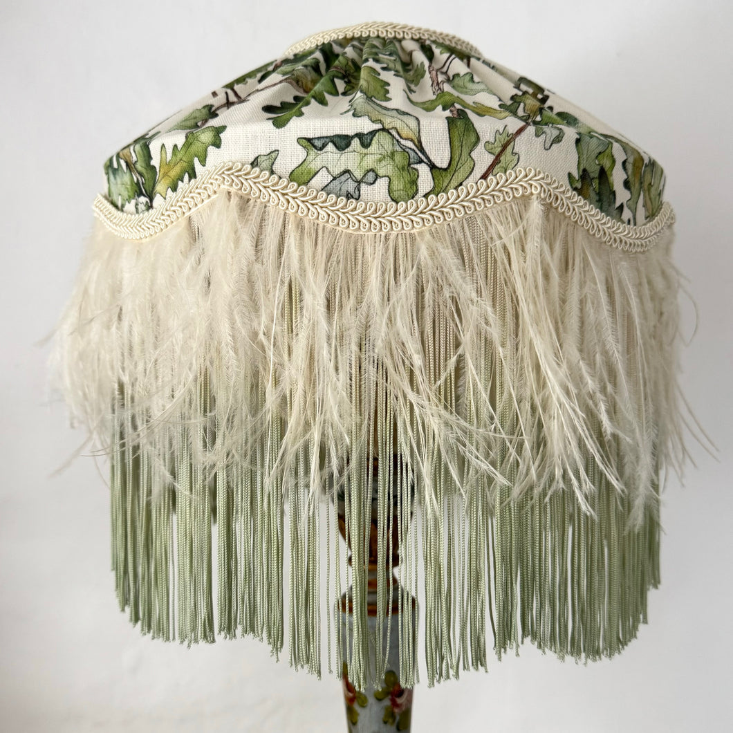 TIFFANY DORIS LAMPSHADE - Bertioli at Thyme Oak Leaf